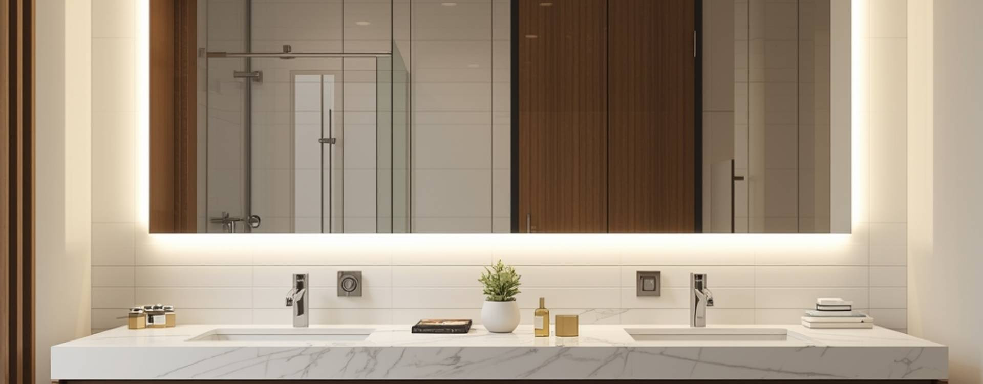 LED Veidrodžiai: Kodėl jie tampa nepakeičiamu vonios kambario elementu LED Veidrodžiai: Kodėl jie tampa nepakeičiamu vonios kambario elementu