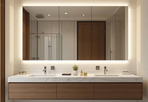 LED Veidrodžiai: Kodėl jie tampa nepakeičiamu vonios kambario elementu